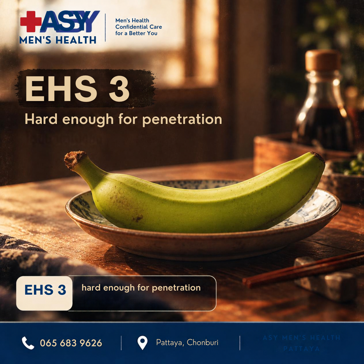 EHS 3 unpeeled banana analogy for erection hardness