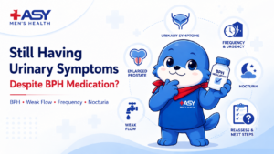 Persistent urinary symptoms despite BPH medication at ASY Clinic Pattaya