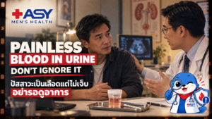 Painless visible hematuria evaluation by a urologist at ASY Clinic Pattaya
